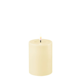 Real flame led candle cream 7,5 x 10 cm