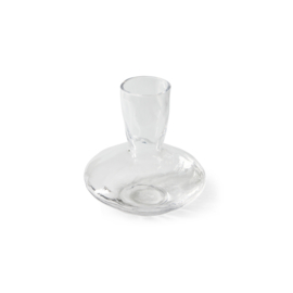 Vase carafe glass, clear