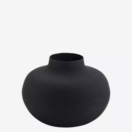 Iron vase black S