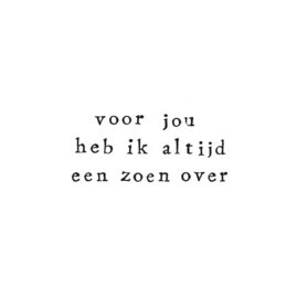 Voor jou heb ik altijd een zoen over (36)