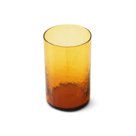 Tube glass amber high