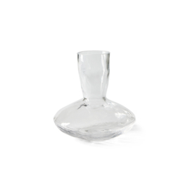 Vase carafe glass, clear