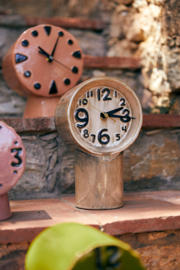 Retro ceramic clock cream