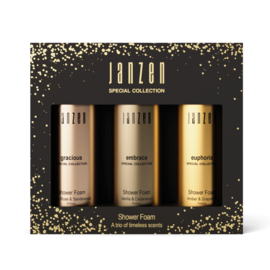 Gift set shower foam mini trio