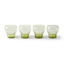 Glass bulb mint green
