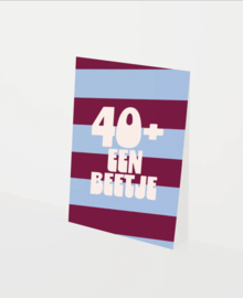 40+ een beetje