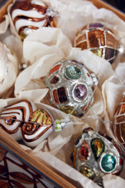 Christmas ornament, jewels round (3)