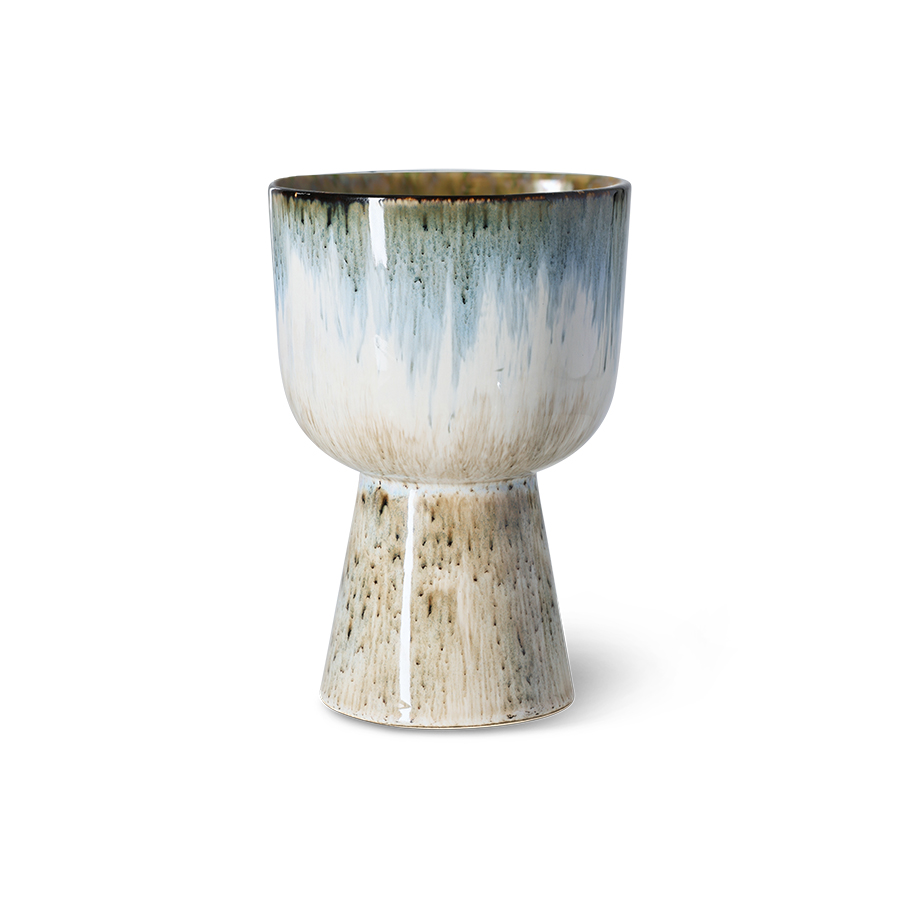 Flower pot retro glacier