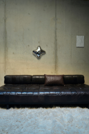 Cushion woven chocolate brown
