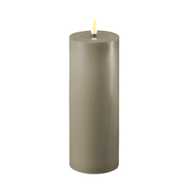 Real flame led candle sand 7,5 x 20 cm
