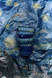 Coffee mug set Van Gogh Starry night