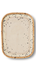 Tray small fleck neutral