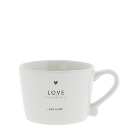 Cup White love sunshine and more small