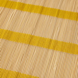 Bamboo placemat lemon