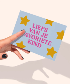 Liefs van je favoriete kind