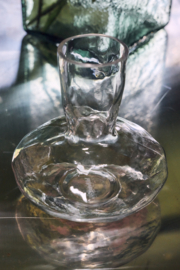 Vase carafe glass, clear