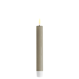 Real flame dinner candles sand 2,2 x 15 cm