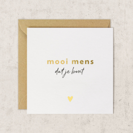 Mooi mens