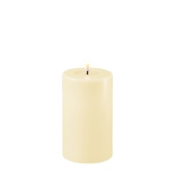 Real flame led candle cream 7,5 x 12,5 cm