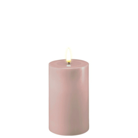 Real flame led candle rose 7,5 x 12,5 cm