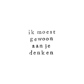 Ik moest gewoon aan je denken (15)