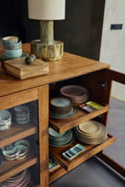 Teak cube medium