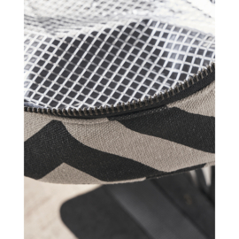Koeltas zwart/beige