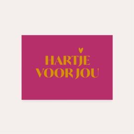 Hartje voor jou