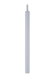 Smalle kaarsjes lichtgrijs