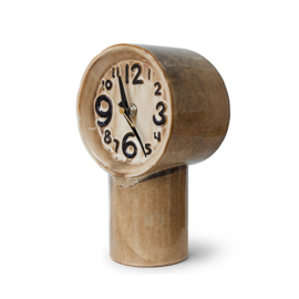 Retro ceramic clock cream