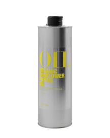 Organic sunflower frying oil