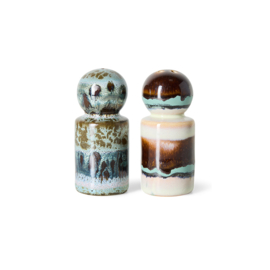 Pepper & salt jar, swirl