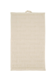 Gastendoekje zand, lieferd