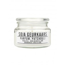 Geurkaars soja glas patchouli