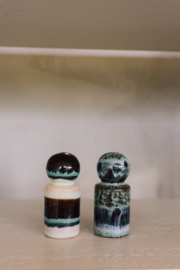 Pepper & salt jar, swirl