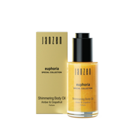Shimmering body oil