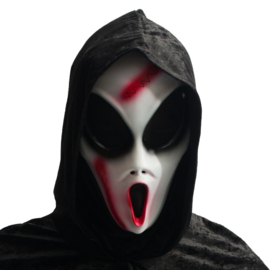 Masker pl. Horror alien with hood
