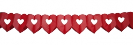 Slinger dubbel hart rood (BrV)