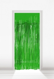 Deurgordijn folie groen lxb = 2x1m
