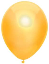 Ballonnen 10st. Geel metallic