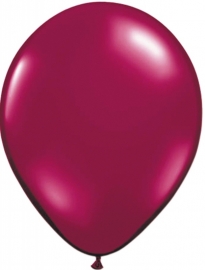 Ballonnen 100st. Bordeaux metallic