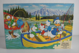 Vintage Donald Duck puzzel jaren 60/70 Walt Disney (Art22-1662)