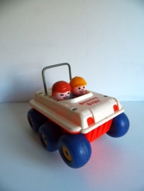 FISHER PRICE LITTLE PEOPLE--BOUNCING BUGGY #122 1973 (Art.16-1086)