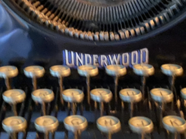 Underwood typemachine