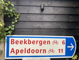 Verkeersbord Apeldoorn-Beekbergen