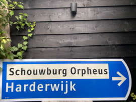 Verkeersbord Apeldoorn-Harderwijk