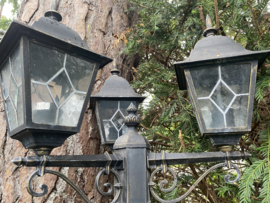 Antieke tuinlamp
