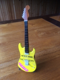 G2016042 Seks Pistels decoratie gitaar