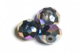 39302 Kristallen rondel 6x8 mm multicolor