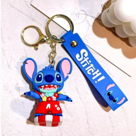 Stitch: Stich op surfplank rood wit